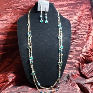Necklace and earrings set /PRICE IS FIRM